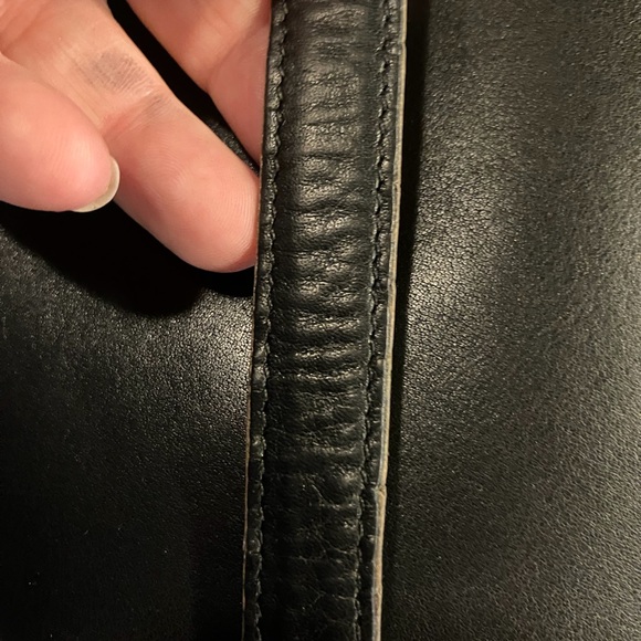 Vintage Coach Andrea Slim tote 9073 EUC in Black - Picture 9 of 12